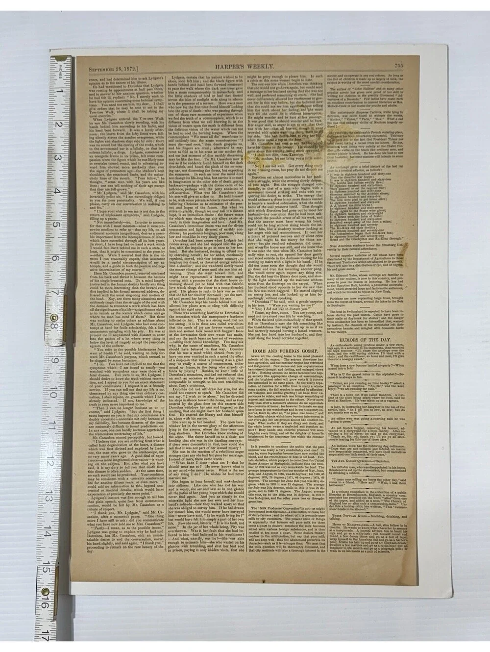 1872 Harper’s Weekly Belfast Riots Orangemen Ireland Political Print